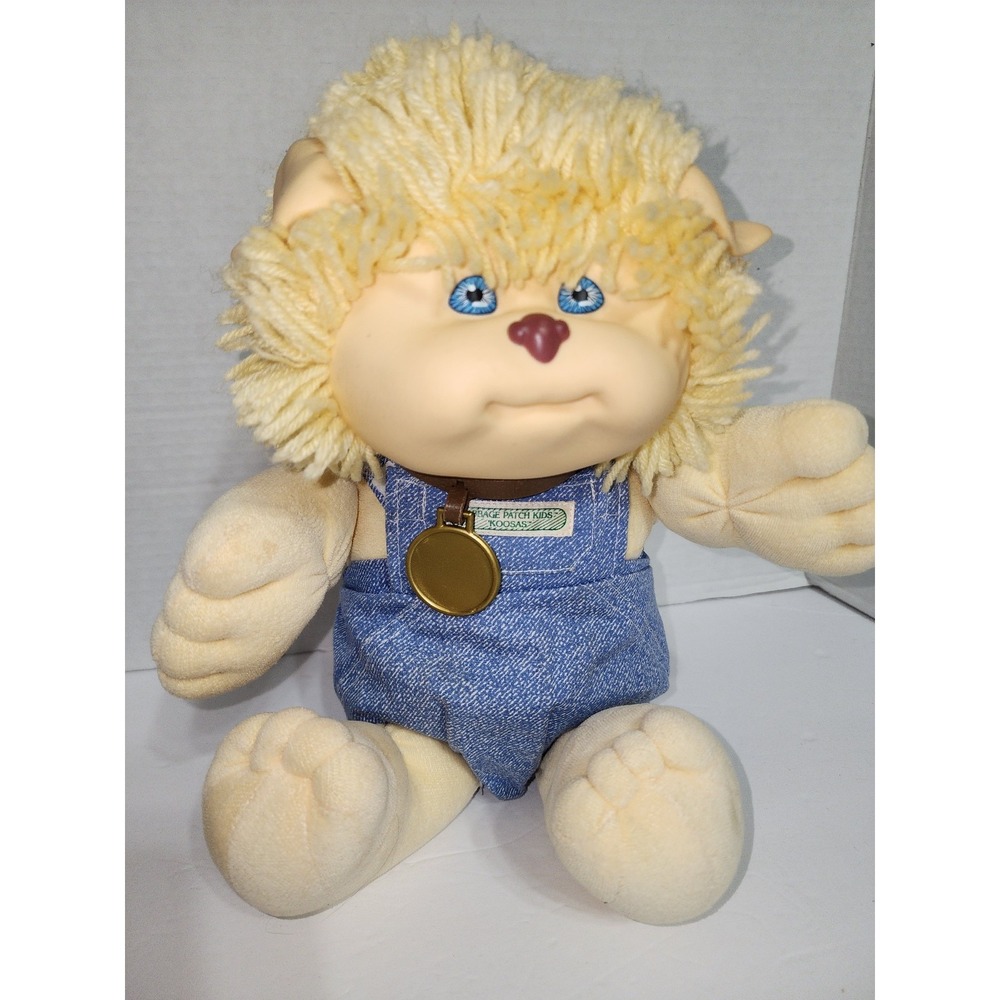 1985‎ Cabbage Patch Kids Koosas plush pet  lion  cat. Vintage